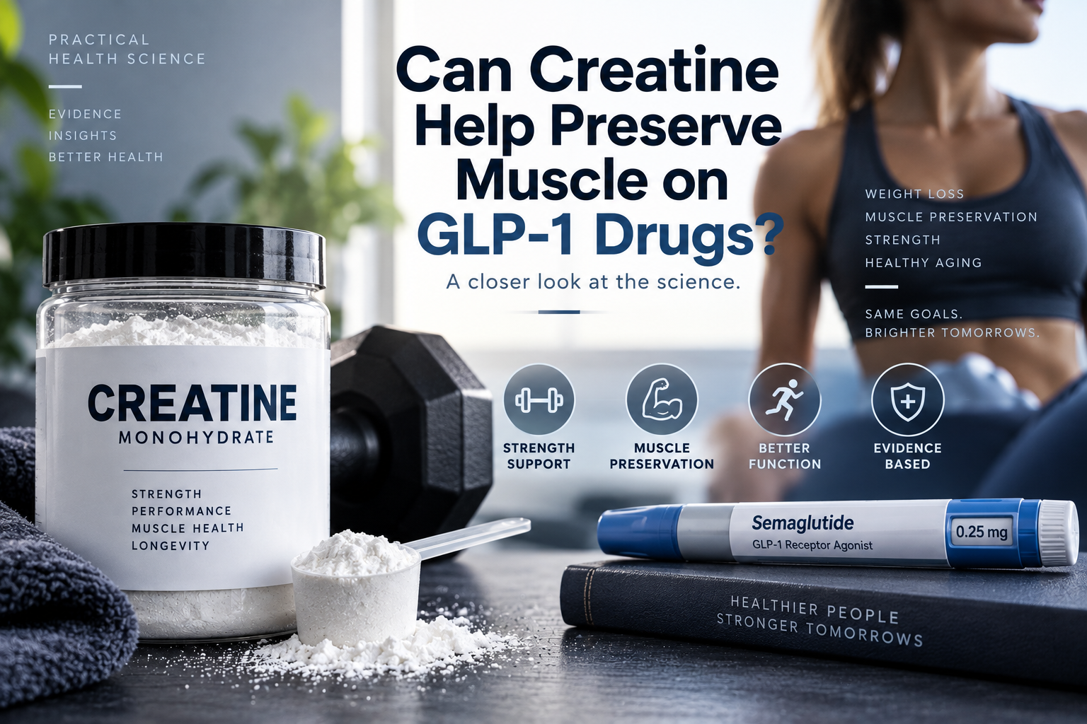 Can Creatine Help Preserve Muscle While Taking GLP 1 Drugs?