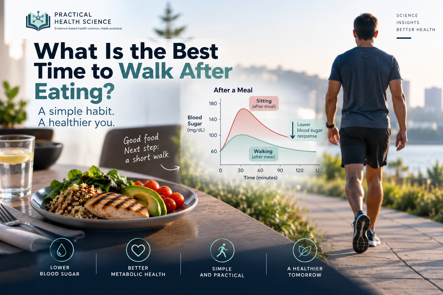 What Is the Best Time to Walk After Eating to Lower Blood Sugar?