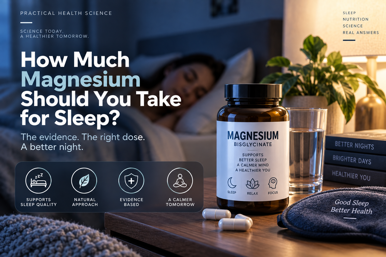 How Much Magnesium Should You Take for Sleep?